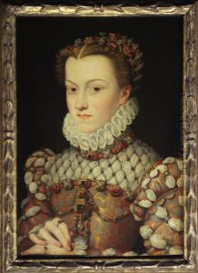 Elisabeth d'Autriche (1554-1592), reine de France, femme de Charles IX. Elisabeth d'Autriche (1554-1592), reine de France, femme de Charles IX.