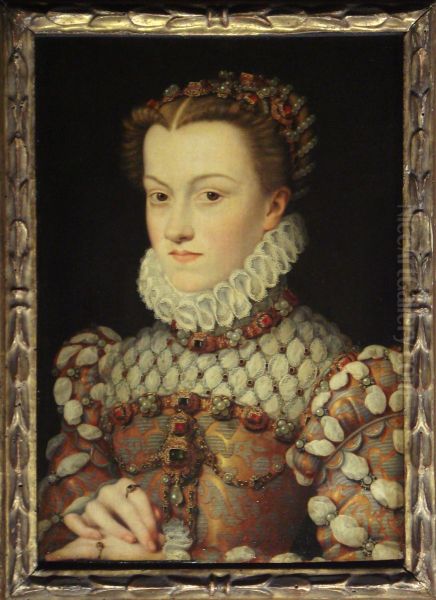 Elisabeth of Austria, Queen of France, daughter of Holy Roman Emperor Maximilian II. of Austria and Infanta Maria of Spain, wife of King Charles Charles IX. of France - view 1