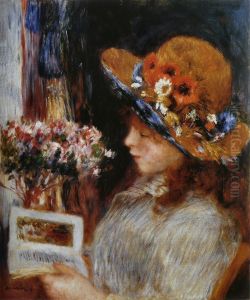 Jeune Fille lisant by Pierre Auguste Renoir