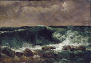 Die Woge by Gustave Courbet