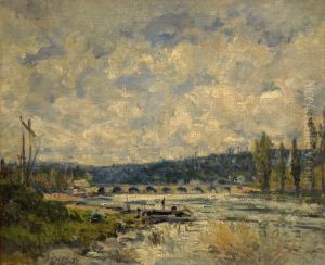 The Bridge at Sevres by Alfred Sisley