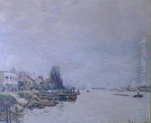 Point du jour by Alfred Sisley
