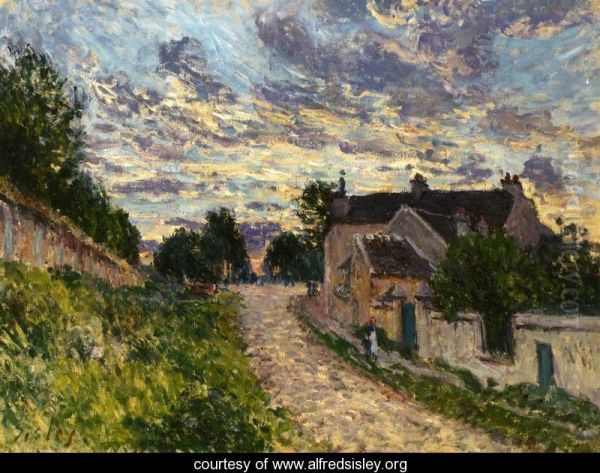 Path in Louveciennes - view 1