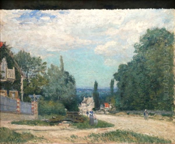 strada per Louveciennes - view 1