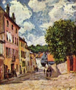 A Street, Possibly in Port-Marly