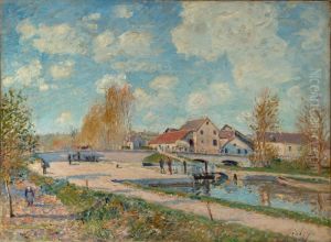 The Bourgogne Lock at Moret