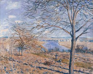 Banks of the Loing - Autumn Effect, 1881 by Alfred Sisley