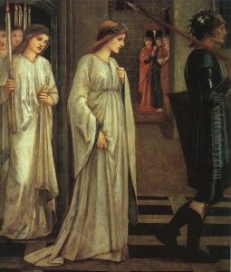 The Princess Sabra Led to the Dragon by Edward Burne-Jones