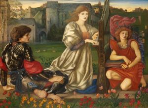 The Love Song by Edward Burne-Jones