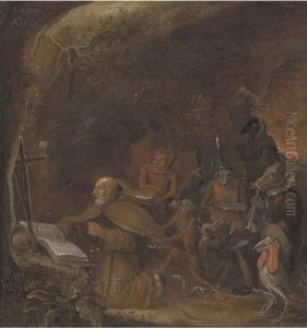 The Temptation Of Saint Antony by Franciscus Carree