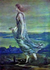 The Evening Star by Edward Burne-Jones