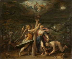 The allegory of the recapture_of_Gyor