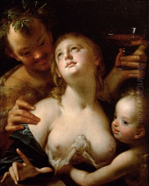 Bacchus, Venus und Amor - view 1