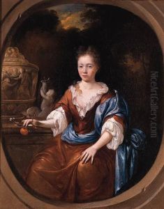 Portrait Of A Lady by Hendrik Carree