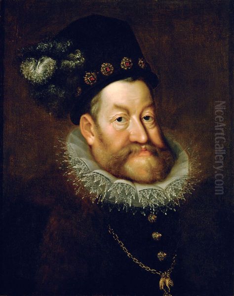 Portrait of Emperor Rudolf II - view 1