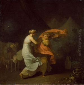 Julia og Fulvia by Nicolai Abildgaard