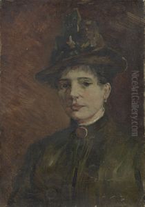 Portrait of a woman wearing a hat