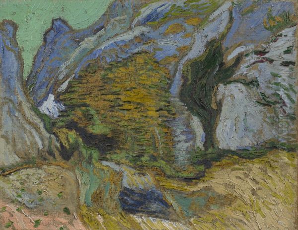 Ravine with a Small Stream - view 1