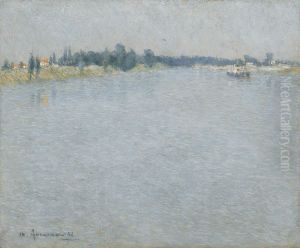The Seine, Morning (Saint-Ouen)