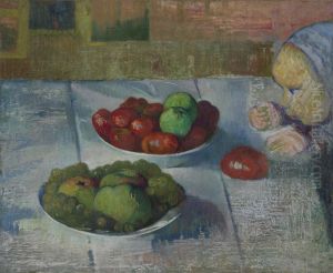 Stilleven met profiel van Mimi by Meijer de Haan