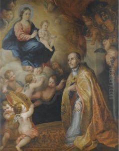 The Vision Of A Bishop Saint