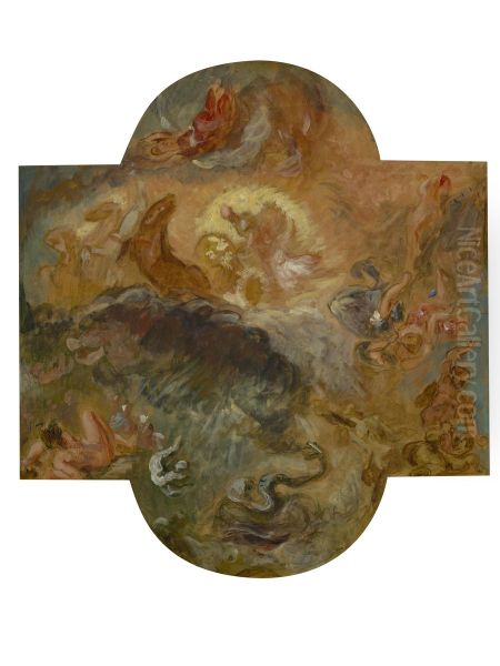 Apollo Slays Python - view 1