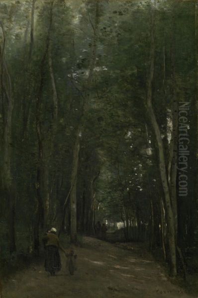A Path in Saint-Cloud - view 1