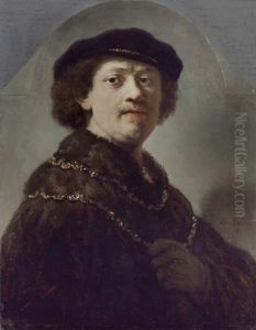Self-portrait by Rembrandtor workshop