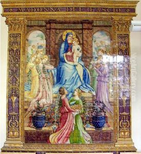 Madonna of the sheaves by Leopoldo Battistini