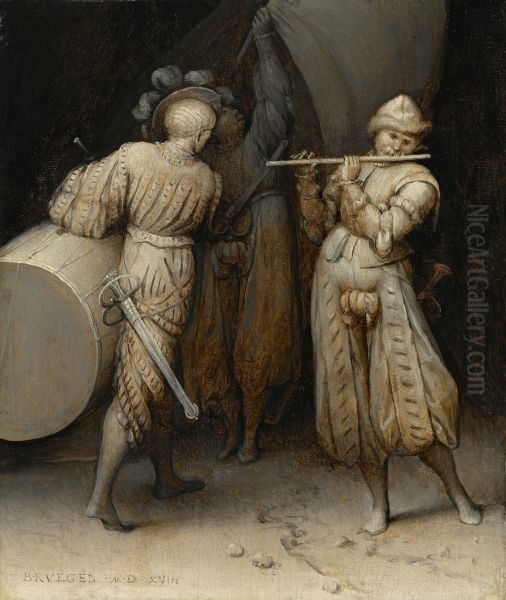 De drie soldaten - view 1