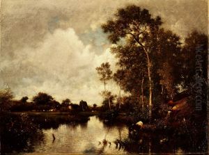 The River by Jules Dupre