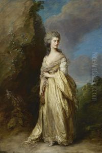 Portrait of Mrs. Peter William Baker by Thomas Gainsborough