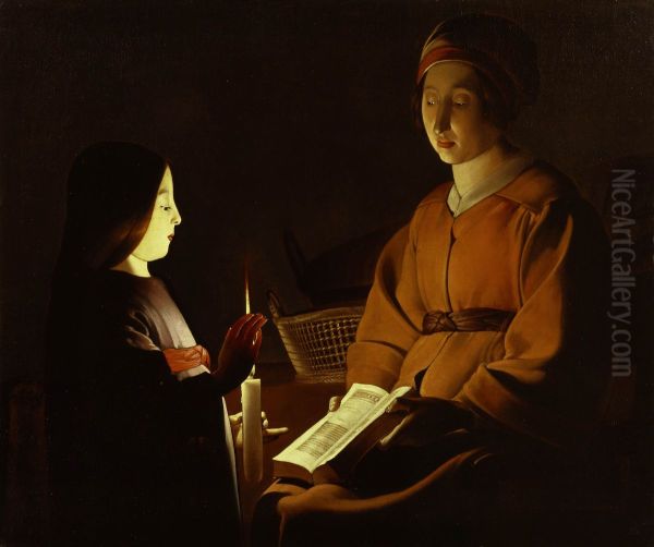 The Education of the Virgin - view 1