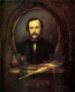 Portrait of Jozsef Eotvos Portrait of Jozsef Eotvos