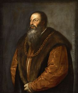 Portrait ofPietro Aretino by Titian