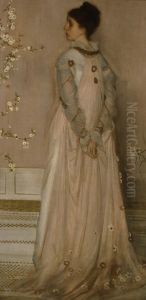 Portrait of Mrs Frances Leyland, 1871-1874 by James McNeill Whistler