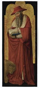 Saint Jerome, part of an altarpiece by Donato de' Bardi