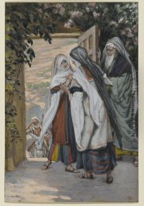 La visitation by James Jacques Joseph Tissot