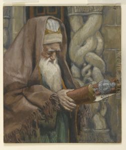 The Aged Simeon by James Jacques Joseph Tissot