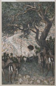 L'enfance de saint Jean-Baptiste by James Jacques Joseph Tissot