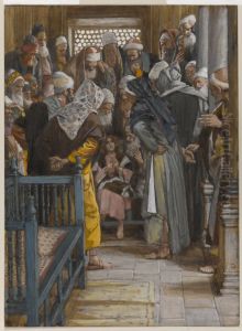 Jesus parmi les docteurs by James Jacques Joseph Tissot