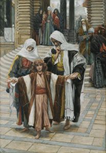 Jesus Found in the Temple by James Jacques Joseph Tissot