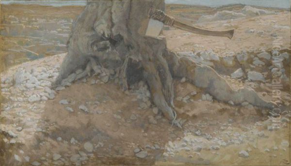 The Axe in the Trunk of the Tree - view 1