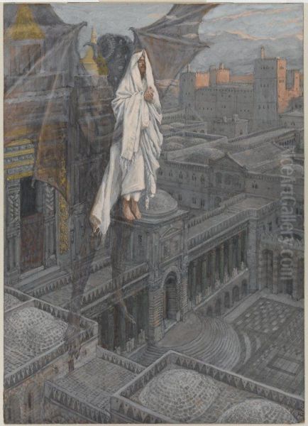 Jesus Carried up to a Pinnacle of the Temple - view 1