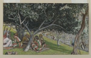 Nathaniel Under the Fig Tree by James Jacques Joseph Tissot