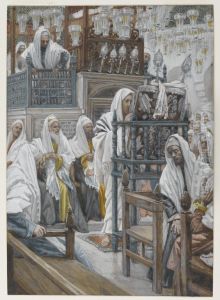 Jesus Unrolls the Book in the Synagogue Jesus Unrolls the Book in the Synagogue