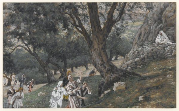Jesus va dans un endroit desert - view 1