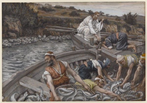 The Miraculous Draught of Fishes - view 1