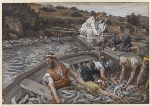 The Miraculous Draught of Fishes by James Jacques Joseph Tissot