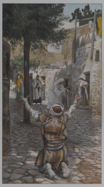 Guerison des lepreux a Capernaum - view 1